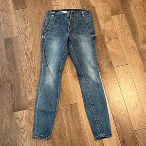 Pilcro high-rise, skinny.